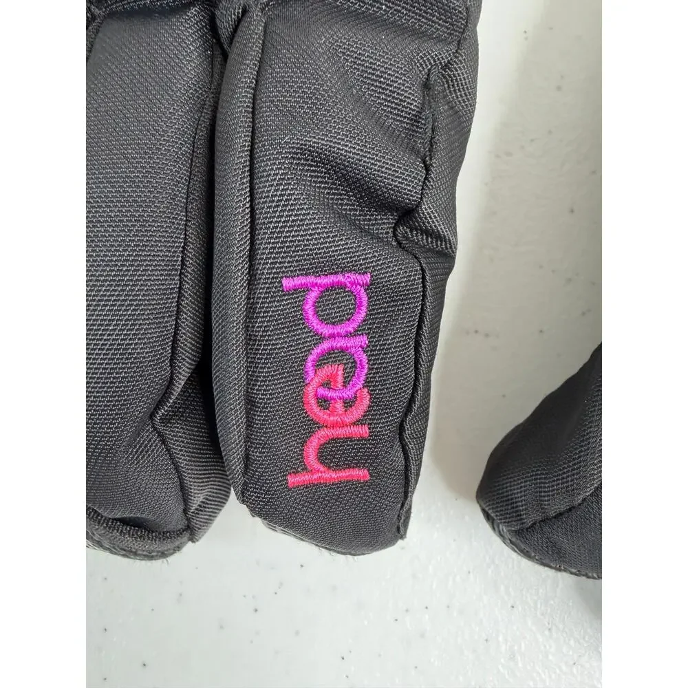 HEAD Junior Kids’ Ski/Snowboard Gloves Sz L Insulated Adj Wrist Straps Winter